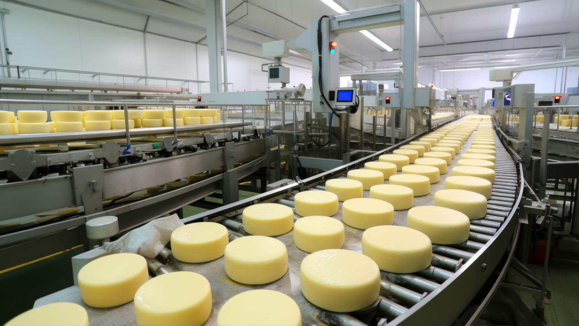 Usine de transformation de produits laitiers